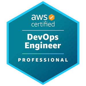 Logo da certificação AWS Certified DevOps Engineer - Professional