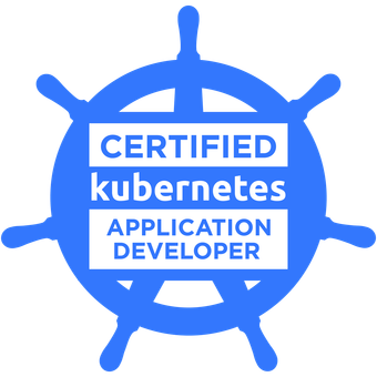 Logo da certificação CKAD - Certified Kubernetes Application Developer
